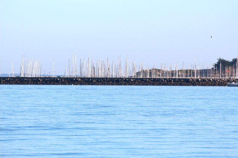 Der Yachthafen 'Port Haliguen' auf Quiberon