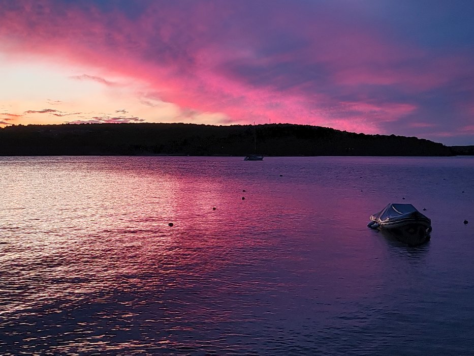 der Abend vor'm großen Regen